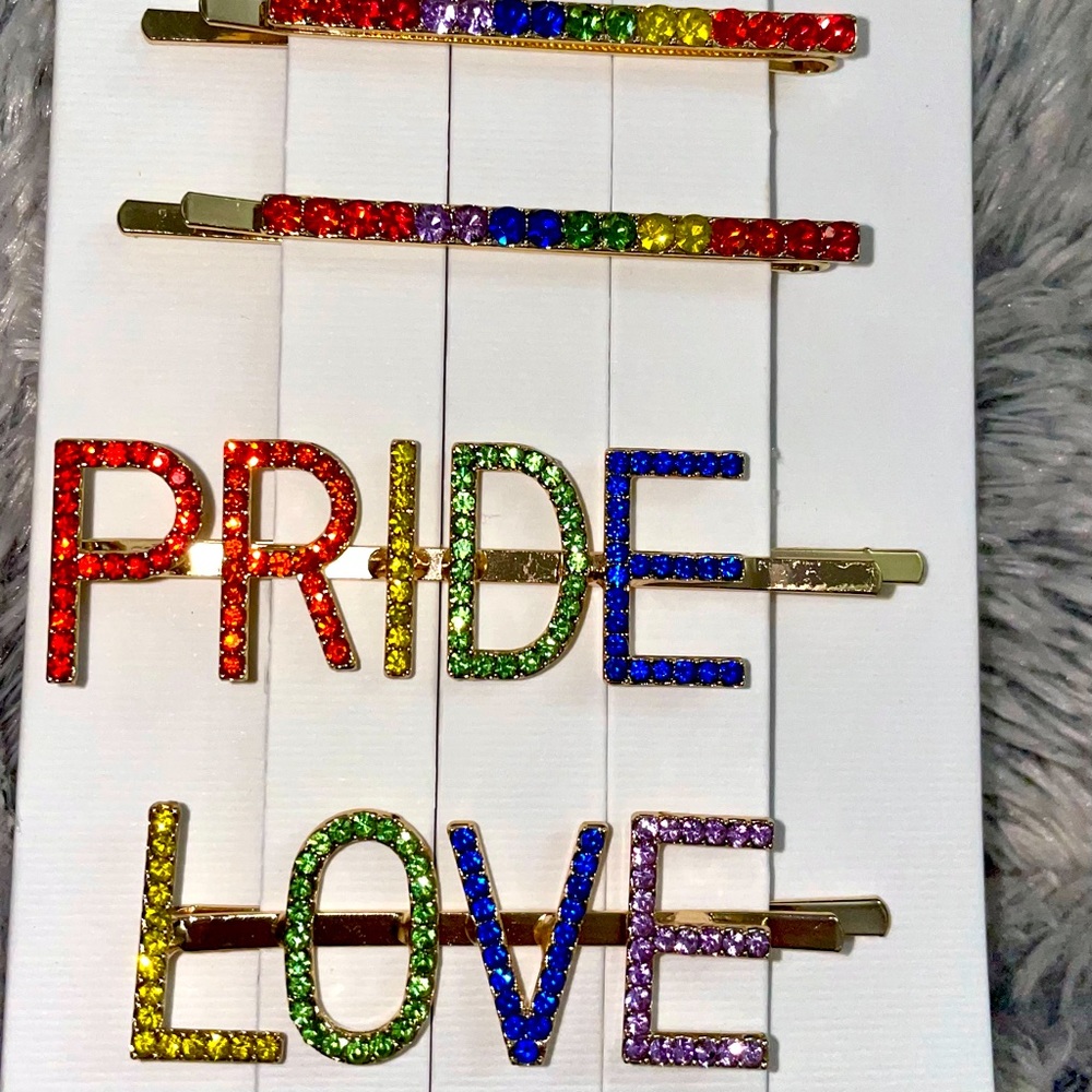 💜Rainbow 💙 Pride 💚 Love ❤️ Hair 💛 Clips 🧡